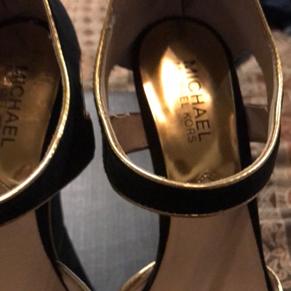 MICHAEL Michael Kors Shoes - Michael Michael kors peep toe wedges